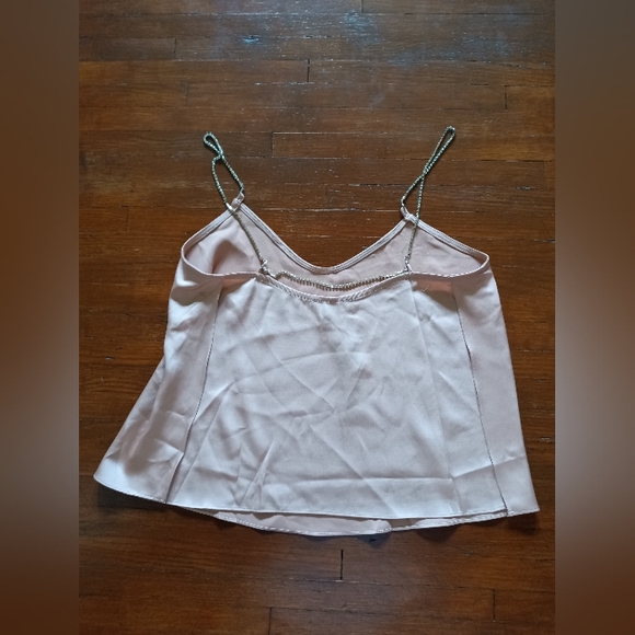 Lulus Rhinestone 💎😍🔥 Tank Top Rose NWT - Picture 2 of 4